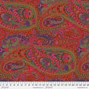 Paisley Jungle GP60.RUST by Kaffe Fassett for Free Spirit