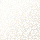 Pearl Essence MASP125-UW Ultra White Intertwined Scroll by Maywood Studio