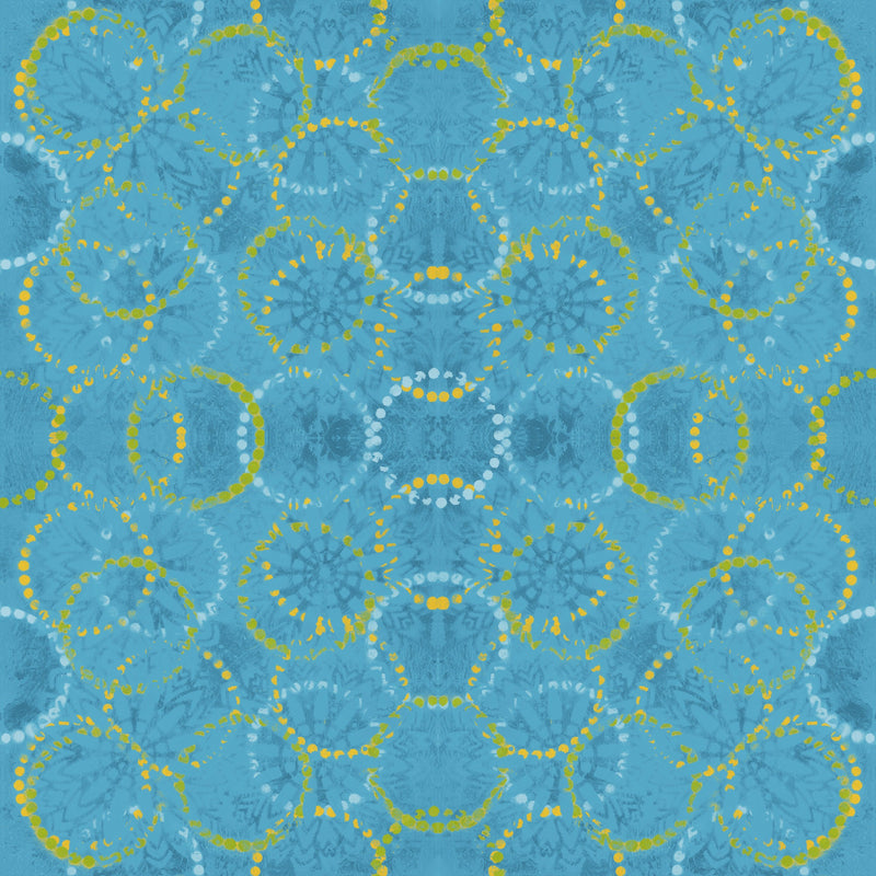 Pizzazz PWSP025.CERULEAN Rings by Sue Penn for Free Spirit