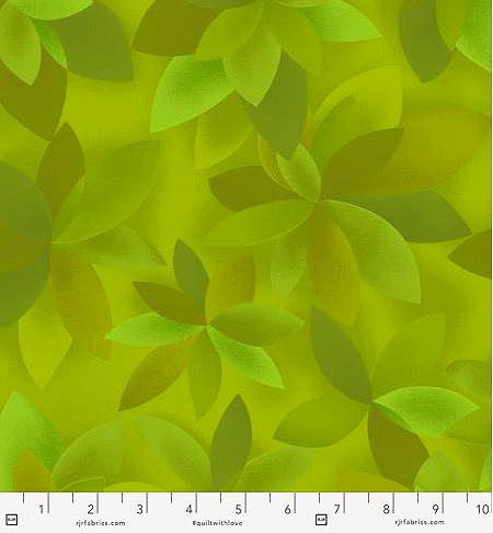 Playa JB601-GR8 Palms Green by Jinny Beyer for RJR Fabrics