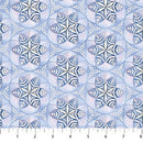 Polar Frost 24840-44 Medallion Mid Blue by Jody Bergsma for Northcott