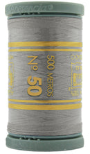 Presencia Cotton Sewing Thread 3-ply 50wt 500m Light Grey 0355