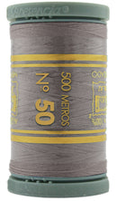 Presencia Cotton Sewing Thread 3-ply 50wt 500m Light Elephant Grey 0356