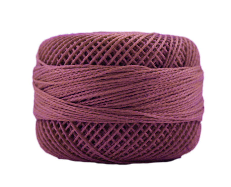 Presencia Size 8 Finca Perle Cotton 77yd. - 2240 Dark Mauve