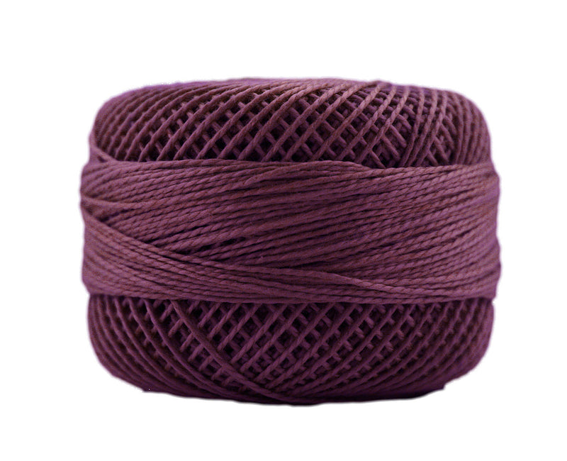 Presencia Size 8 Finca Perle Cotton 77yd. - 2246 Very Dark Mauve