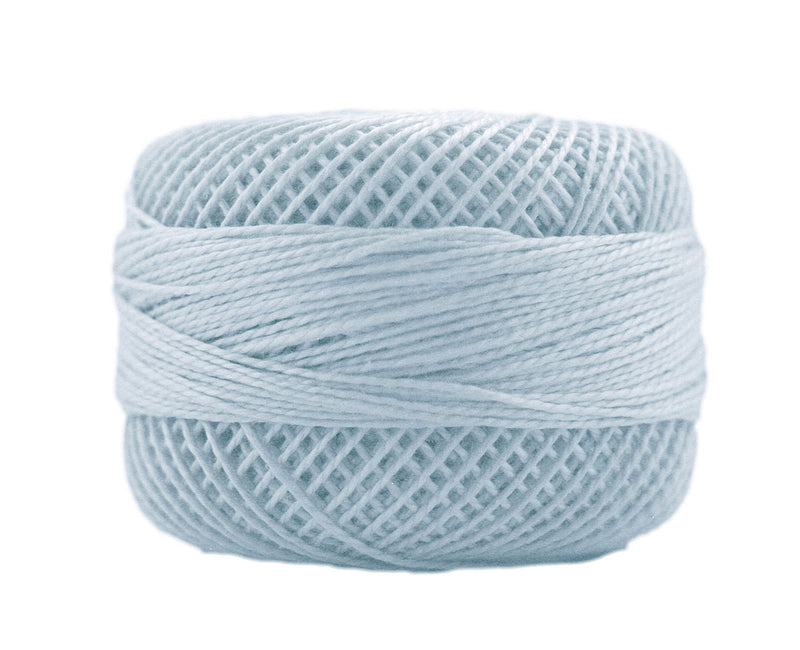 Presencia Size 8 Finca Perle Cotton 77yd. - 3299 Very Light Blue