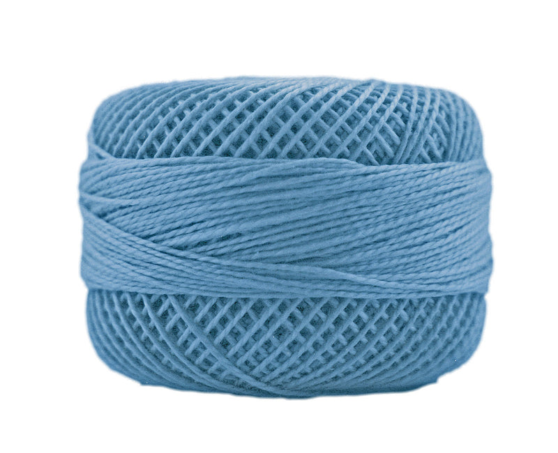 Presencia Size 8 Finca Perle Cotton 77yd. - 3312 Medium Baby Blue