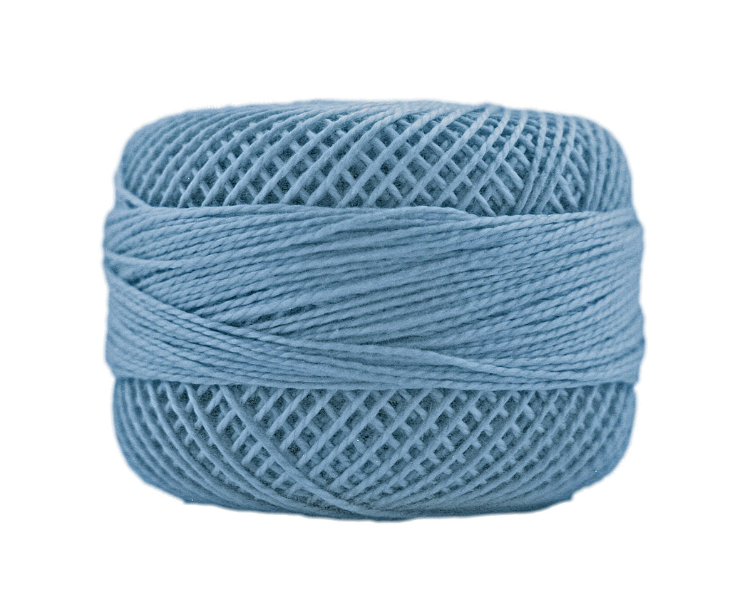Perle Cotton: 3396 Medium Delft Blue Perle Cotton: 3396 Medium Delft Blue