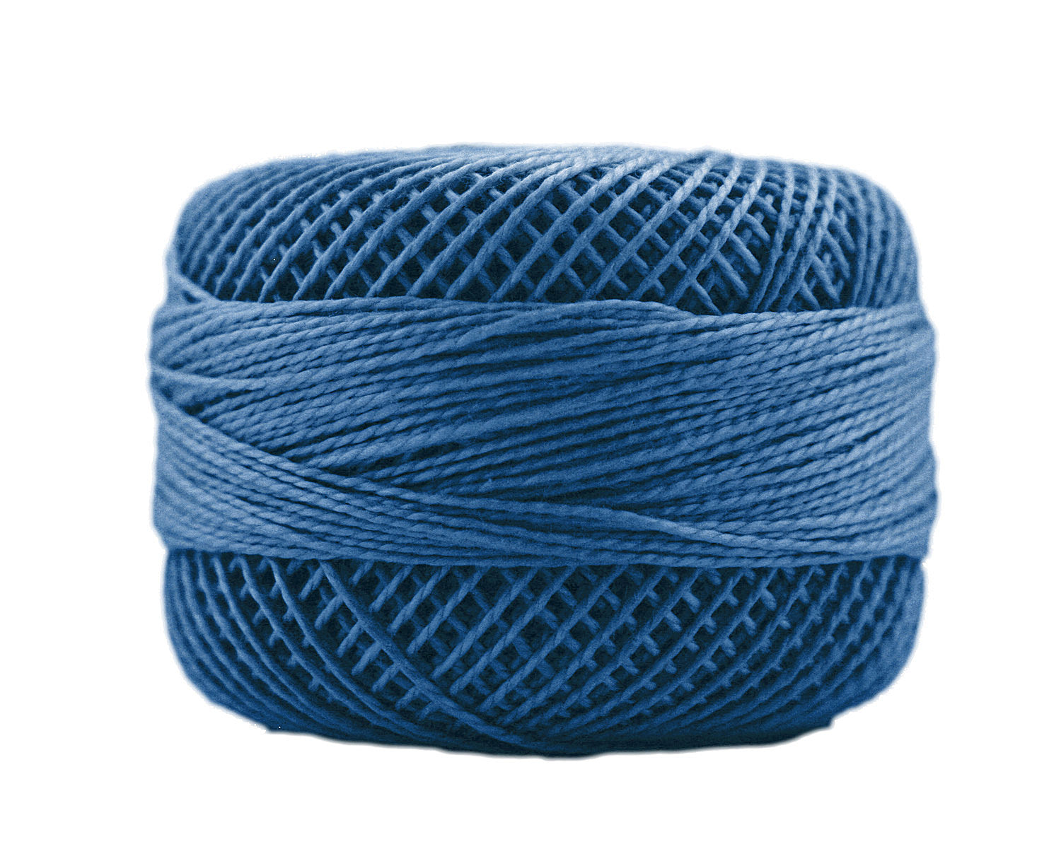 Perle Cotton: 3400 Dark Delft Blue Perle Cotton: 3400 Dark Delft Blue