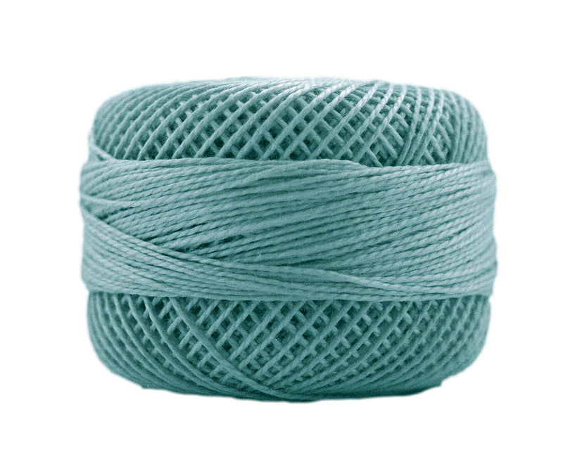 Presencia Size 8 Finca Perle Cotton 77yd. - 3560 Peacock Blue
