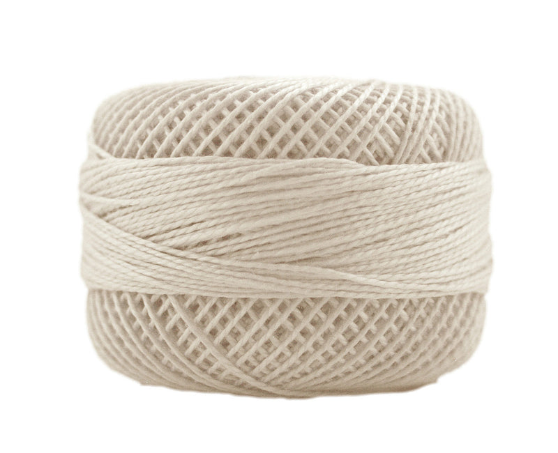 Presencia Size 8 Finca Perle Cotton 77yd. - 4000 Dark Ecru