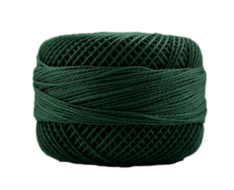 Presencia Size 8 Finca Perle Cotton 77yd. - 4323 Very Dark Seafoam