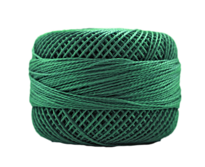 Presencia Size 8 Finca Perle Cotton 77yd. - 4368 Dark Emerald Green