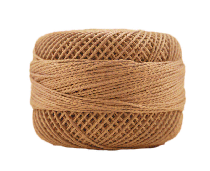 Presencia Size 8 Finca Perle Cotton 77yd. - 7636 Light Orange Spice