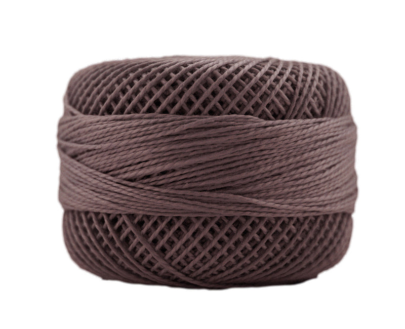 Presencia Size 8 Finca Perle Cotton 77yd. - 8026 Dark Taupe