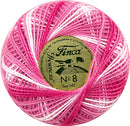 Presencia Size 8 Finca Perle Cotton 77yd. - 9395 Passionate Pink