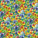 Pretty Pansies 10374 Packed Pansies Annelein Beukenkamp for Sykel Enterprises