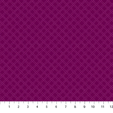 Primavera 90320-83 Purple Trellis by Pippa Shaw for FIGO Fabrics