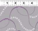 Purple Reign Y3369-118 Ribbon Wave Light Pewter by Clothworks