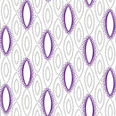 Purple Reign Y3371-1 Geometric White by Clothworks