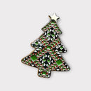 Quilt Xmas Tree Enamel Pin