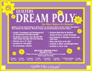 Quilters Dream Deluxe Poly - White - Queen - 108 Inches by 93 Inches
