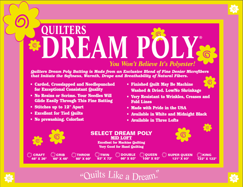 Quilters Dream Poly White Double