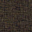 Quilter's Linen Metallic SRKM-14476-2 Black NOTE: This is NOT Linen by Robert Kaufman
