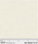 Ramblings 6 RAM6 716 W Dot Spiral by P & B Textiles
