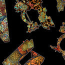 Sew Lovely 28375-J Black Sewing Machine Toss Dan Morris Quilting Treasures