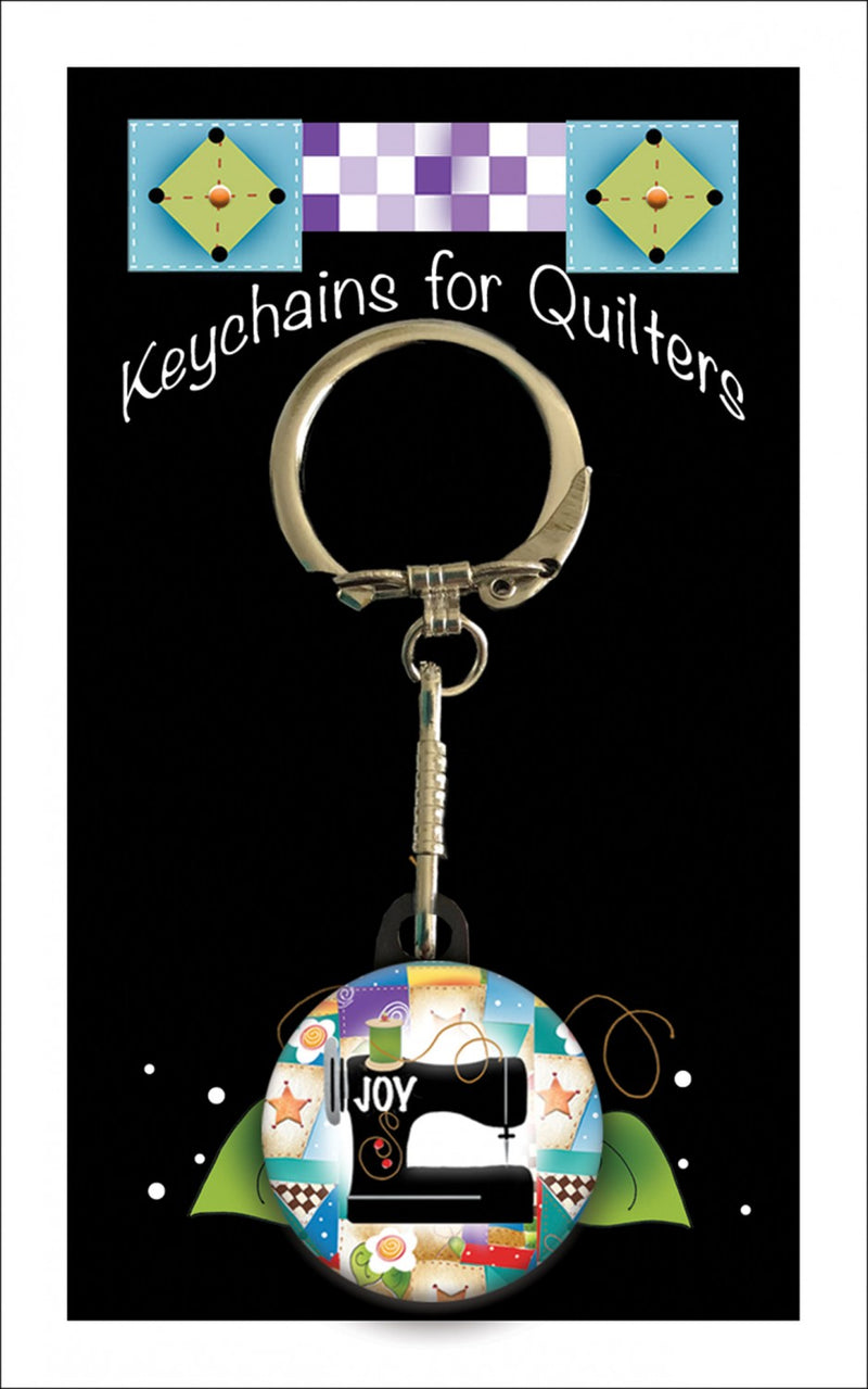Sewing Machine Joy Keychain
