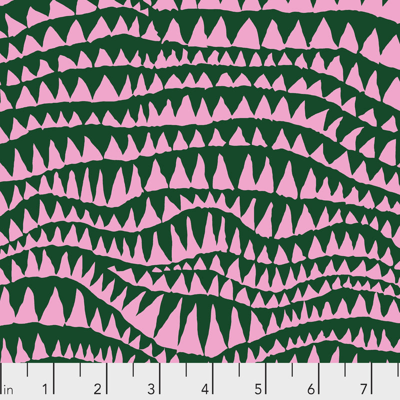 Sharks Teeth PWBM060.PINE by Brandon Mably for Free Spirit