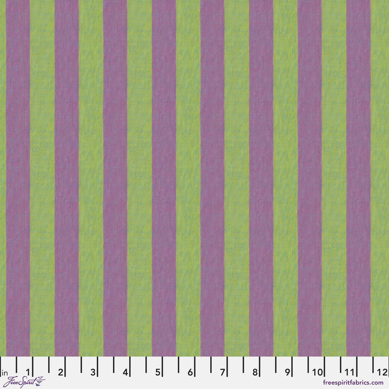 Shot Cotton Stripes SSGP001.APPLE Wide Stripe by Kaffe Fassett for Free Spirit