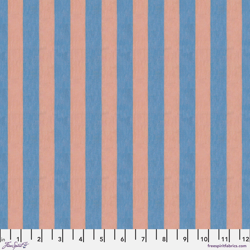Shot Cotton Stripes SSGP001.SALMON Wide Stripe by Kaffe Fassett for Free Spirit