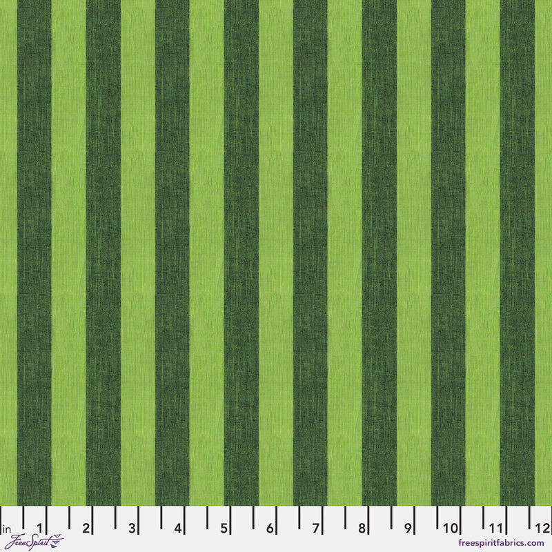 Shot Cotton Stripes SSGP001.WATERMELON Wide Stripe by Kaffe Fassett for Free Spirit