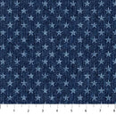 Singin' the Blues 24327-49 Indigo Denim Stars Northcott