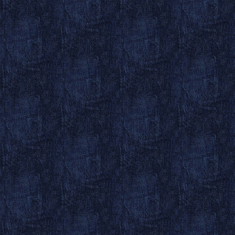 Singin' the Blues 24330-49 Dark Indigo Grunge Denim Northcott