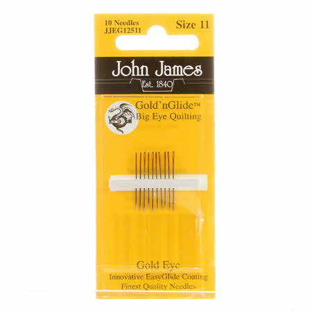John James Big Eye Between/Quilting Needles - Size 11