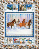 Snowfall on the Range Quilt Kit Orignal pattern picture