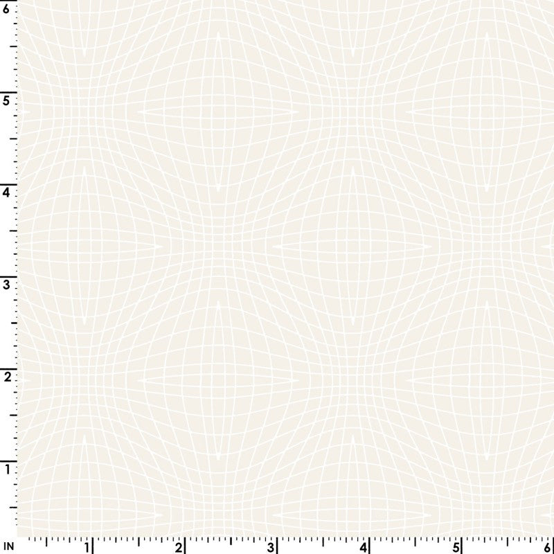 Solitaire Whites MAS323-SW Soft White Geometric by Maywood Studio