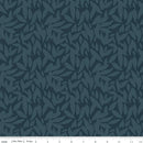 Sonnet Dusk C11293-TEAL Leaves by Corrie Sheff for Riley Blake Designs