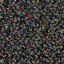 Speckles 27172-JX Black/Multi Quilting Treasures