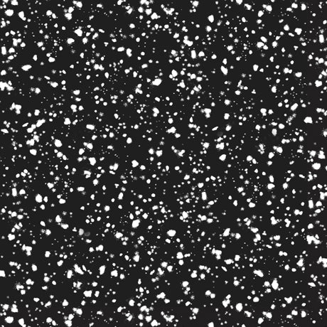 Speckles Wide 108" Quilting Treasures 27173-JZ Black