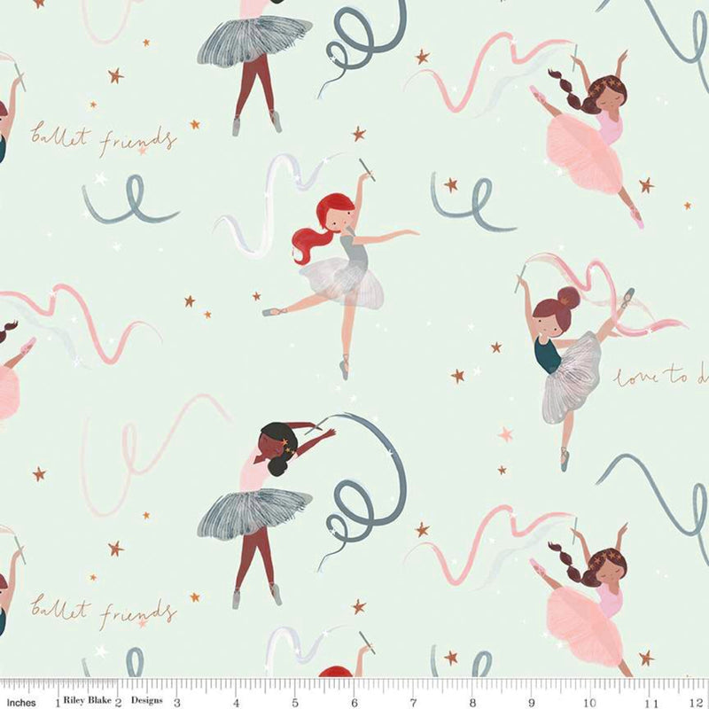 Spin & Twirl SC11610-MIST Sparkle Main by Riley Blake Designs