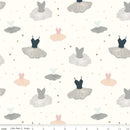 Spin & Twirl SC11611-CREAM Sparkle Dresses by Riley Blake Designs