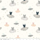 Spin & Twirl SC11611-CREAM Sparkle Dresses by Riley Blake Designs