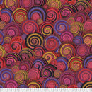 Spiral Shells PWPJ073.REDXX by Philip Jacobs for Free Spirit