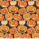 Spooktacular PWMA006.XBLACK Pumpkintopia by Maude Asbury for Free Spirit