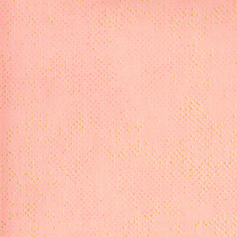 Spotted Metallic 1660-142M Bubblegum by Zen Chic for Moda