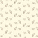 St. Leonard A-215-N Nicole Cocoa by Max and Louise for Andover Fabrics